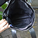 Велика жіноча шкіряна сумка, фото 4