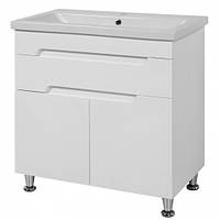 Тумба с Раковиной Поверх Тумбы в Ванную 80 См ПИК СИМПЛ Т148019 с ...