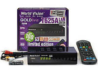 Эфирный Т2 цифровой тюнер World Vision T625A LAN