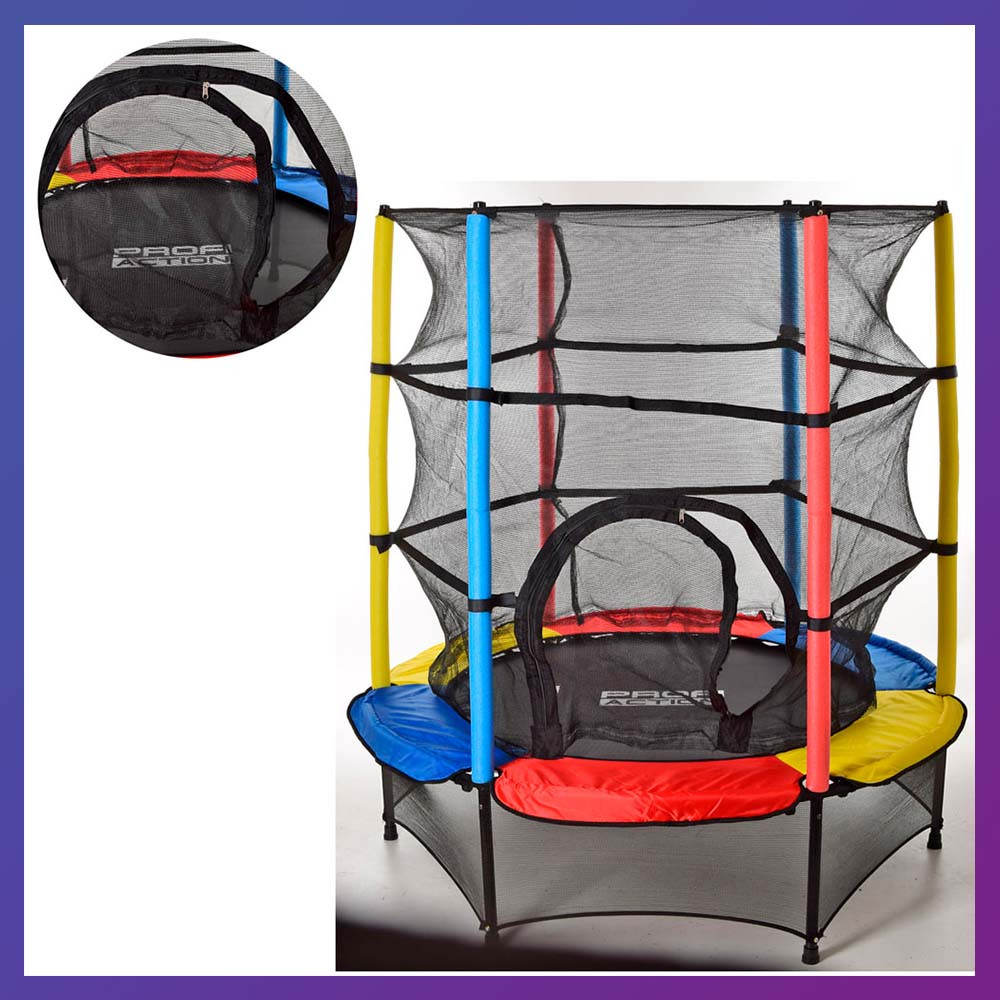 Батут для Детей для Дома с Защитной Сеткой Profi MS 3229 — Купить ...