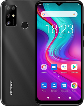 Doogee X96 Pro 4/64Gb, Android 11, 5400 mAh, 4G, Квадрокамера 13 Мп, дисплей 6.52", Смартфон Doogee X96 Pro