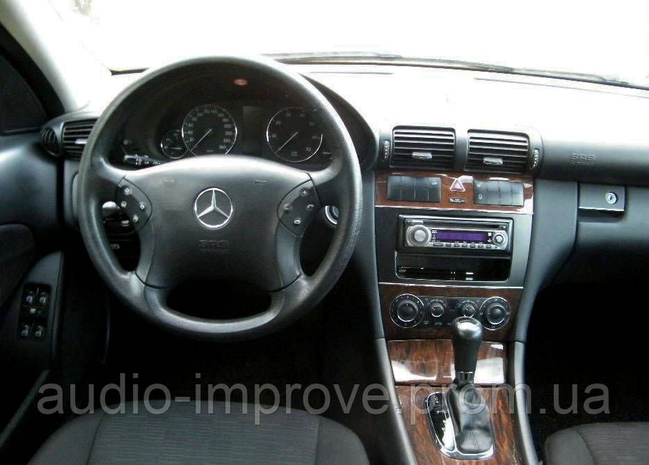 Переходная рамка 1din Mercedes-Benz C-Class W203 S203 CL203 2004- 2007 - фото 3 - id-p1426644111