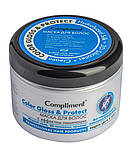 Маска для окрашенных и лишенных блеска волос - защита цвета и блеск «Color Gloss & Protect» Compliment 500 мл., фото 2