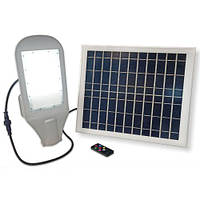 LED светильник уличный VELMAX V-SL-Solar, 50W, солнечная панель, кронштейн в комплекте