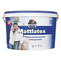 Латексная краска для стен и потолка Dufa Mattlatex D100 2.5л