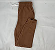 Жіночі літні штани, софт No103 жовто-коричневий, фото 7
