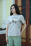 Жіноча футболка з принтом Жіноча футболка Vlad&K, фото 2