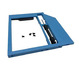 Кишеня перехідник другого HDD2.5 SATA3.0 оптібей 9.0 мм optibay caddy пластик
