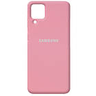 Чехол Silicone Case full для Samsung Galaxy M12 (M127) Pink, фото 5