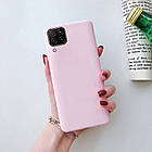 Чехол Silicone Case full для Samsung Galaxy M12 (M127) Pink, фото 2