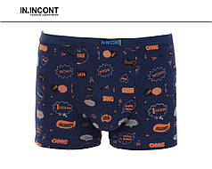 Підліткові стрейчеві труси шорти на хлопчика Марка «IN.INCONT» Арт.20606