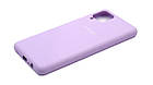 Чехол Silicone Case full для Samsung Galaxy M12 (M127) Lilac, фото 5