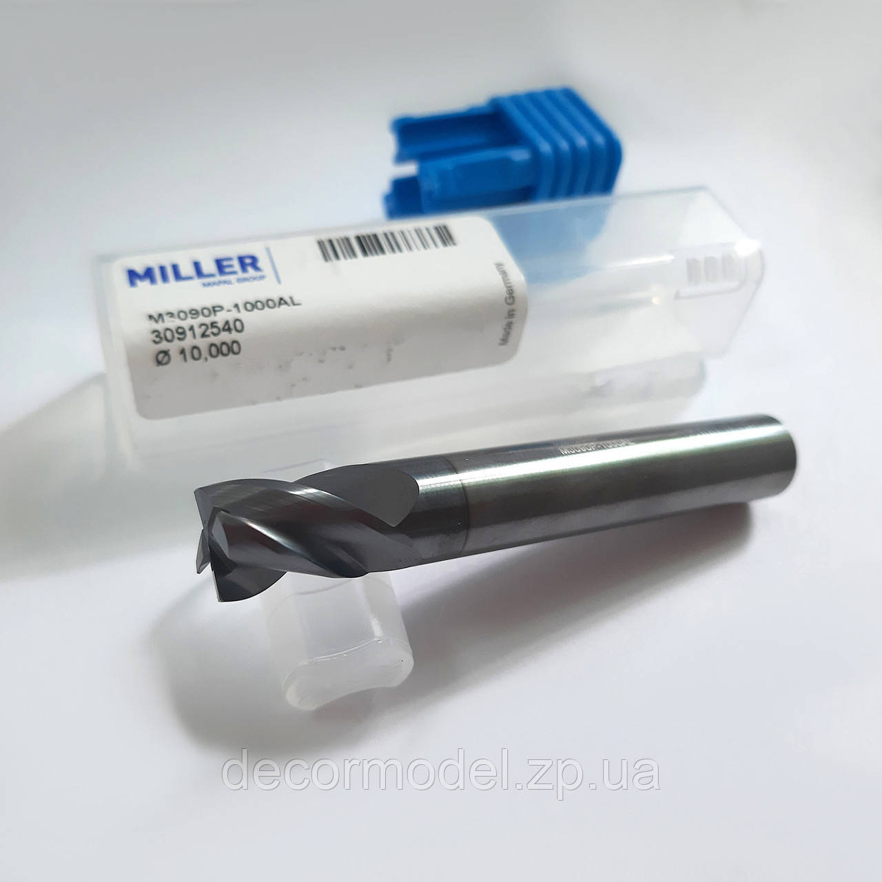 Фреза кінцева твердосплавна Ø10 HRC-55 M3090P-1000Al 30912540 MILLER