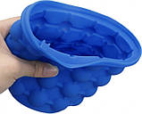 Силіконова форма для заморожування льоду Ice Cube Maker Айс куб мінівідро для заморожування льоду, фото 6