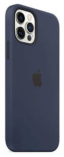 Original Silicone Case MagSafe iPhone 12 Pro Max (з анімацією) Deep Navy