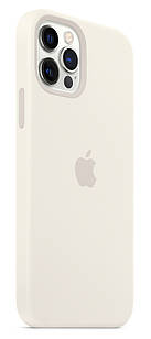 Original Silicone Case MagSafe iPhone 12 Pro Max (з анімацією) White