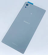 Задня кришка для Sony E6603 Xperia Z5, E6653, E6683, срібляста, оригінал