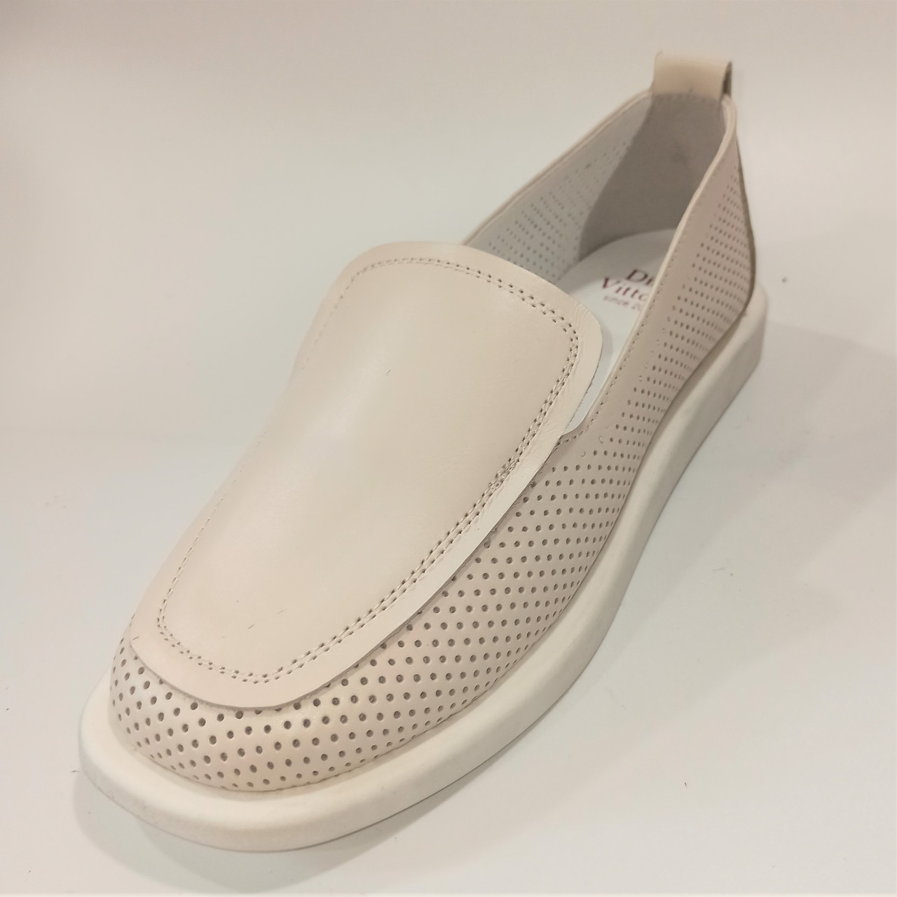 Стильні жіночі бежеві туфлі, Dino Vittorio (код 1246) розміри: 36-39