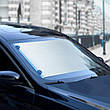Автомобільна сонцезахисна шторка Baseus Close Front Window 64 см Сріблястий (CRZYD-B0S), фото 11