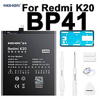 Акумулятор NOHON для Xiaomi Redmi K20 Mi 9T 4000 мА·год + набір інструментів BP41 гарантія 6 місяців