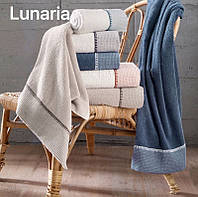 Набор банных полотенец 70x140 (Vip Cotton) "Lunaria" 6-шт Altinbasak Турция