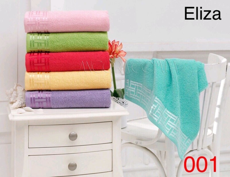 Махрові рушники в наборі 6-шт 70x140 "Eliza" Issi Home Туреччина