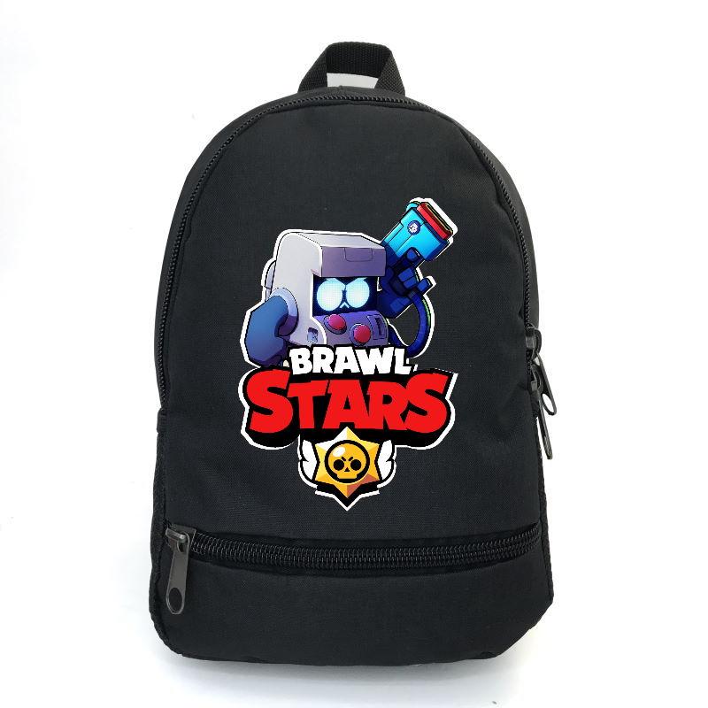 Рюкзак Бравл Старс 8 Біт Cappucino Toys (BS -03) чорний, фото 1