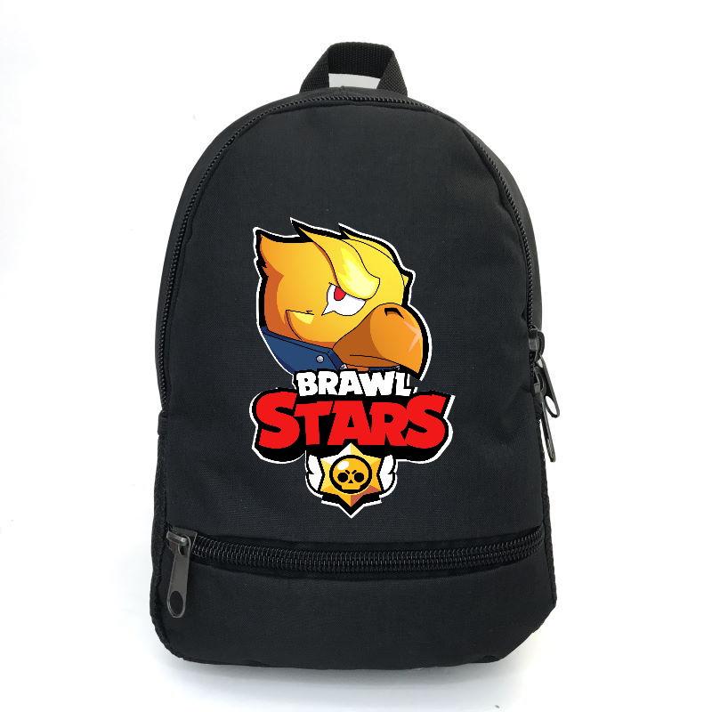 Рюкзак Бравл Старс Ворон Золотий Cappuccino Toys (BS-019) чорний, фото 1