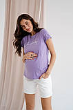 Джинсові шорти для вагітних з м'якою резинкою під животик кремові, 5174492, фото 3
