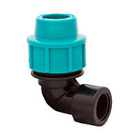 Коліно затискне внутрішня різь 20х1/2" ПДН STR Україна