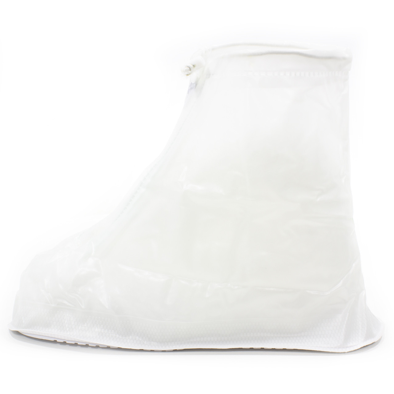 Go Резиновые бахилы SB-101 белый 25.2 см на обувь от дождя грязи слякоти водонепроницаемые - фото 3 - id-p1426711408