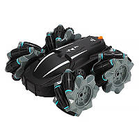 Go Трюковая машинка перевертыш-вездеход T17 Black с дистанционным управлением детская дрифтующая игрушка