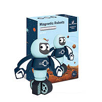Go Магнітний дитячий конструктор із дітей Smart Builders 6970-34 Робот для розвитку дрібної