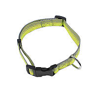 Go Ошейник нейлоновый с поводком для собак TUFF HOUND TC00305 (2.0*38-51) Green Gray