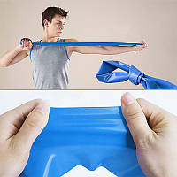 Go Стрічка еластична для фітнесу йоги Dobetters TPE Blue 1800*150*0.35 mm