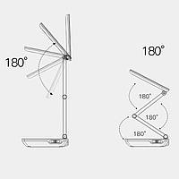 Go Світлодіодна led-лампа YAGE YG-5951 White акумулятор 1200 мА·год регульована настільна для офісу роботи