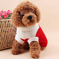 Go Теплий светр для собак Taotaopets 675501 Red XXL хатніх тварин
