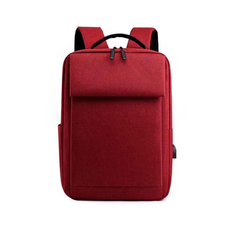 Al Рюкзак міський DX-0264 Red з USB-сумка для ноутбука навчання тканинна повсякденна