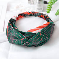 Al Прикраса пов'язка для фіксації волосся JC35 Банановий лист-червоний трикотажна стрічка на голову дівчатам