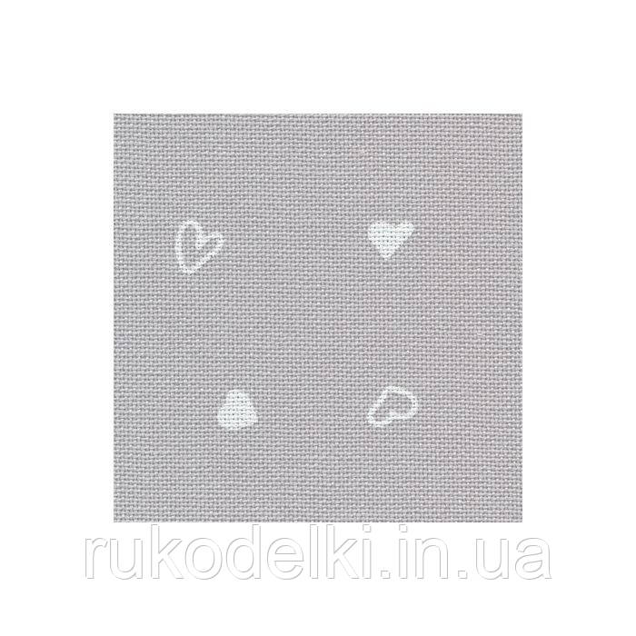 Тканина рівномірна Murano Petit Coeur 32ct (50х35) Zweigart 3984/7409-5035