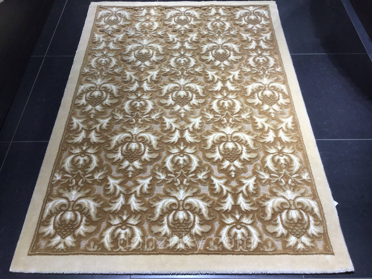 1,20*1,70 Коврик на пол тёплый беж klast carpet