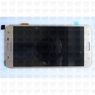 Дисплей з сенсором Samsung J701 Galaxy J7 Neo 2018 OLED Gold !, фото 3