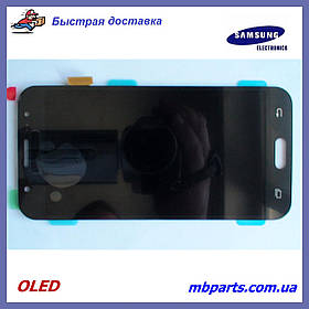 Дисплей з сенсором Samsung J500 Galaxy J5 2015 OLED Black !