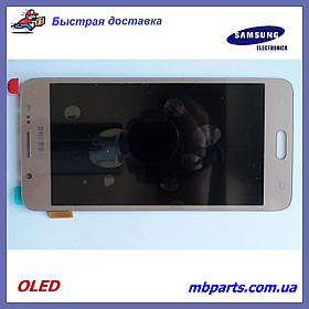 Дисплей з сенсором Samsung J510 Galaxy J5 2016 OLED Gold !