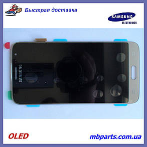 Дисплей з сенсором Samsung J320 Galaxy J3 2016 OLED Gold !, фото 1