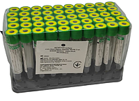 Пробирки для плазмолифтинга гепарин лития + гель, 8мл,16x100мм, с зеленой крышкой Vacuette