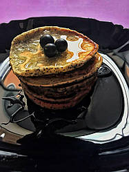 ПАНКЕЙКИ З АРАХІСОВОЮ ПАСТОЮ 🥞