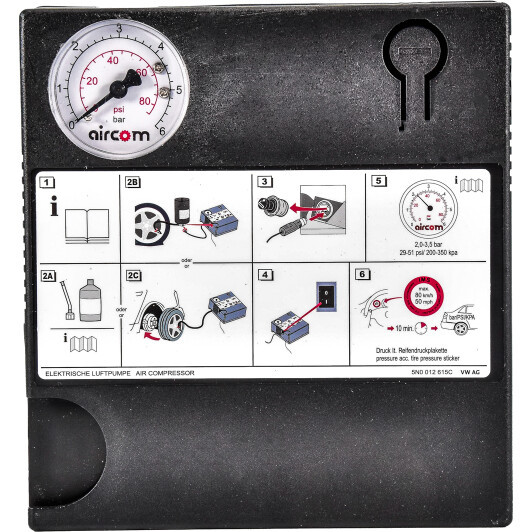 Компресор для підкачки коліс Audi Air Compressor, артикул 8P0012615A