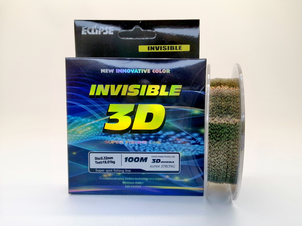 Волосінь ECLIPSE INVISIBLE 3D 100m 0.32mm