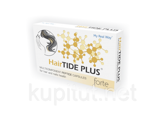 HairTIDE PLUS forte пептидний комплекс для волосся та нігтів, ХаірТАЙД ПЛЮС форте, фото 1